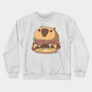 Capyburger Crewneck Sweatshirt